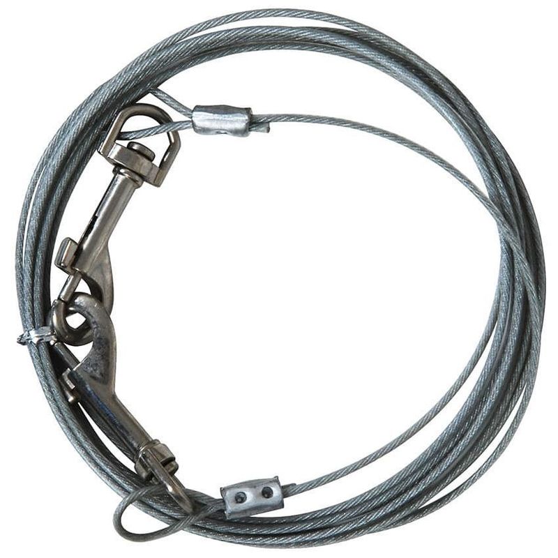TRIXIE - Cable Sujeción Resistente Perros Trixie 3mt Hasta 25lb