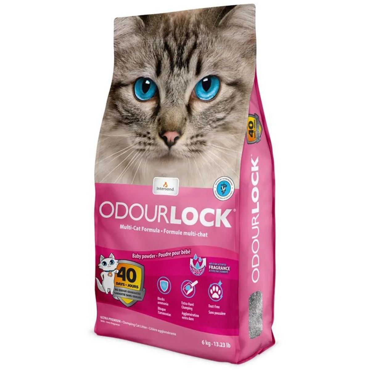 CATS PRIDE - Odourlock Arena Gatos Libre Polvo Ultrapremium Talco 6kg