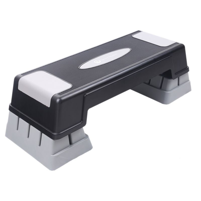 GENERICO - Banco Step 3 Niveles Gimnasio Ejercicios Gris SC-84086