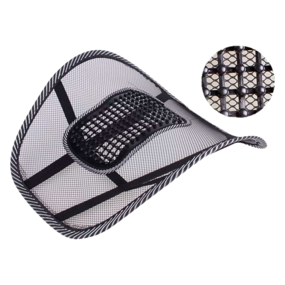 GENERICO - Corrector Postura Espalda Cojín Lumbar Espaldar Carro Sillas