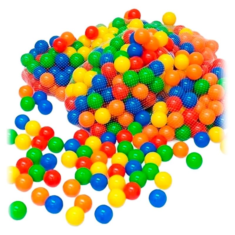 GENERICO - 300 Pelotas Para Piscina Paquete Colores Excelente Calidad