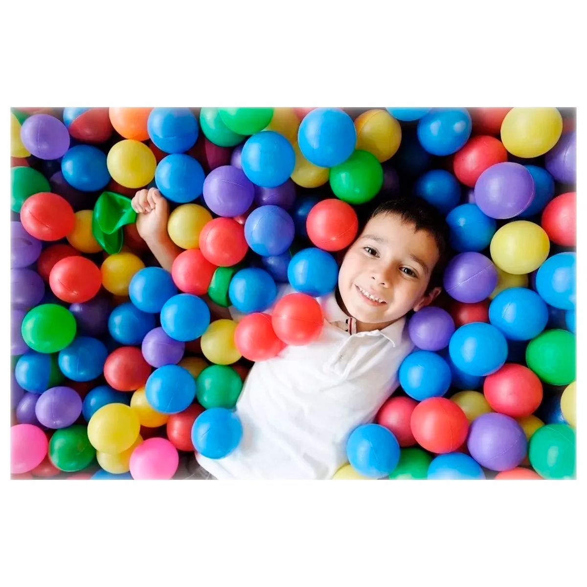 GENERICO - 300 Pelotas Para Piscina Paquete Colores Excelente Calidad