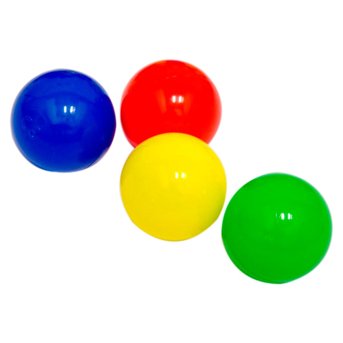 GENERICO - 400 Pelotas Piscina Paquete Colores Brilla Excelente Calidad