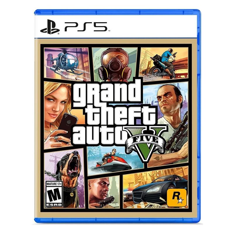 PLAYSTATION - Grand Thef Auto V Ps5 Fisico Nuevo
