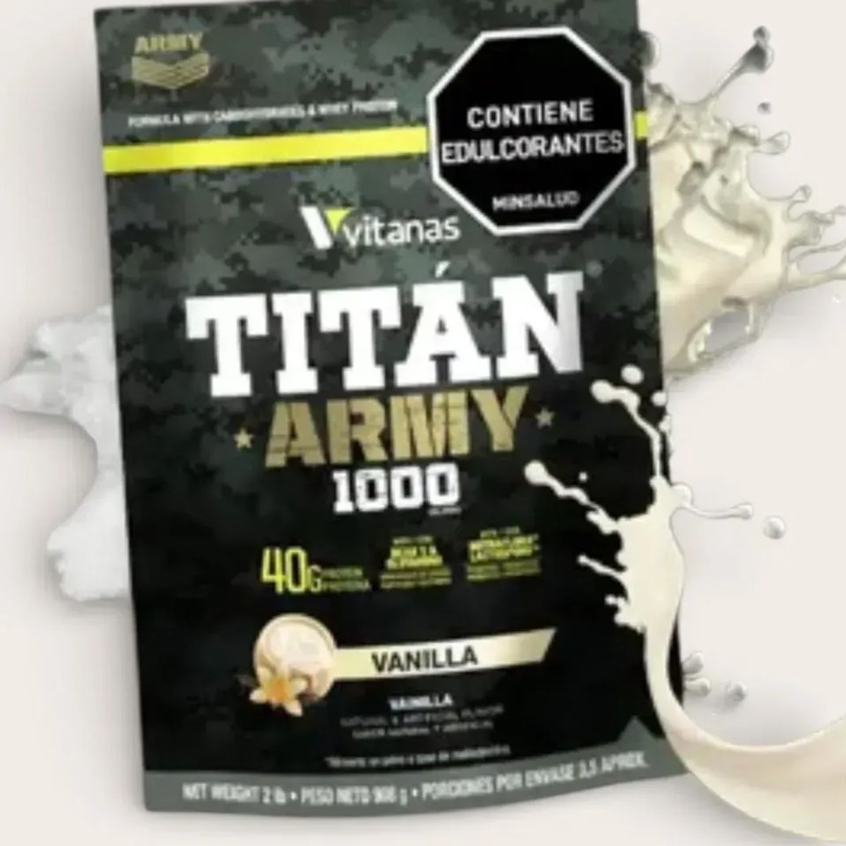 VITANAS - Titan Army 12Lib  hipercalorica Vitanas lab