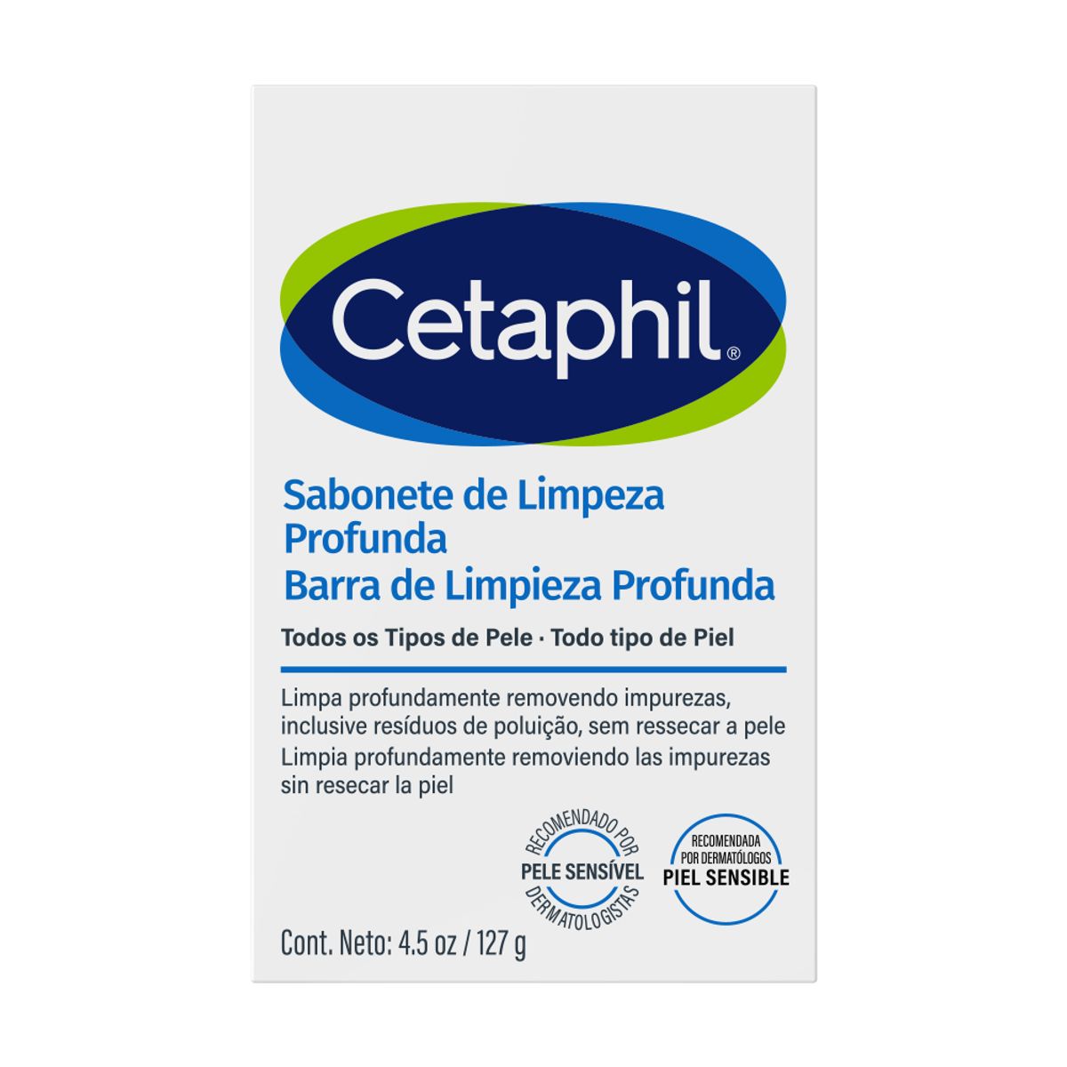 CETAPHIL - Barra Limpieza Profunda Cetaphil X 127g