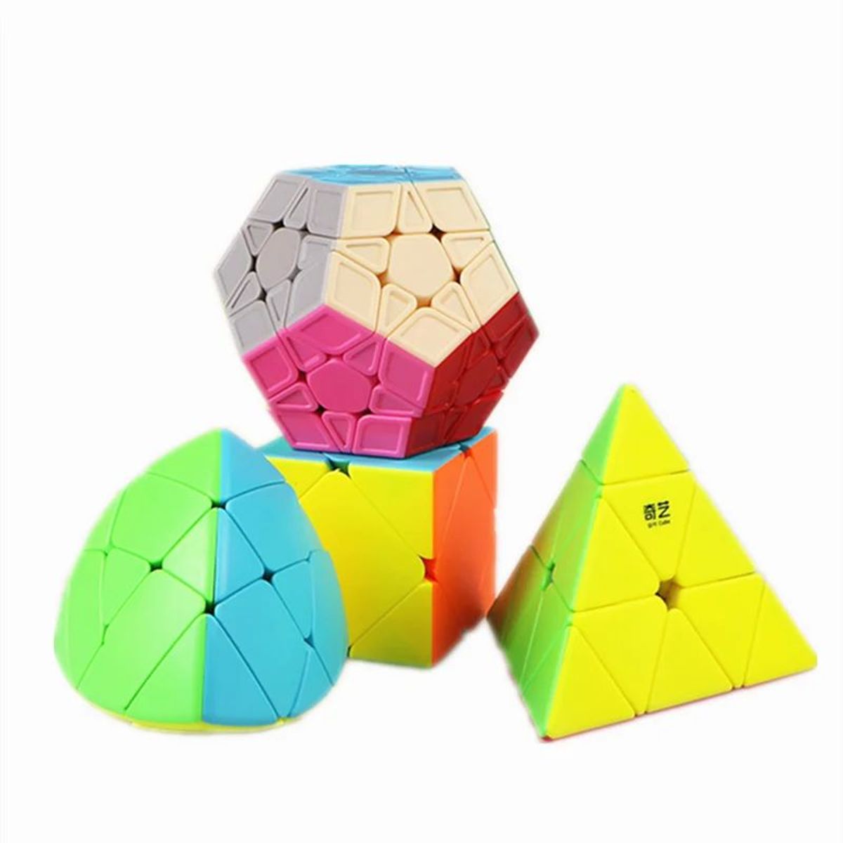 QIYI - Set Formas Rubik Qiyi Shape WCA Stickerless