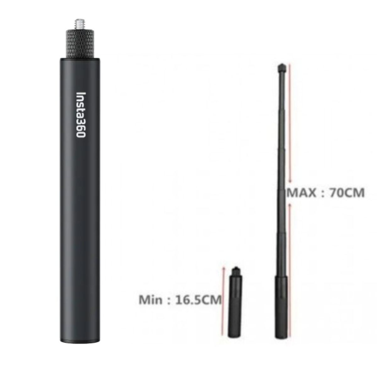 INSTA360 - Insta360 Selfie Stick Invisible de 70cm