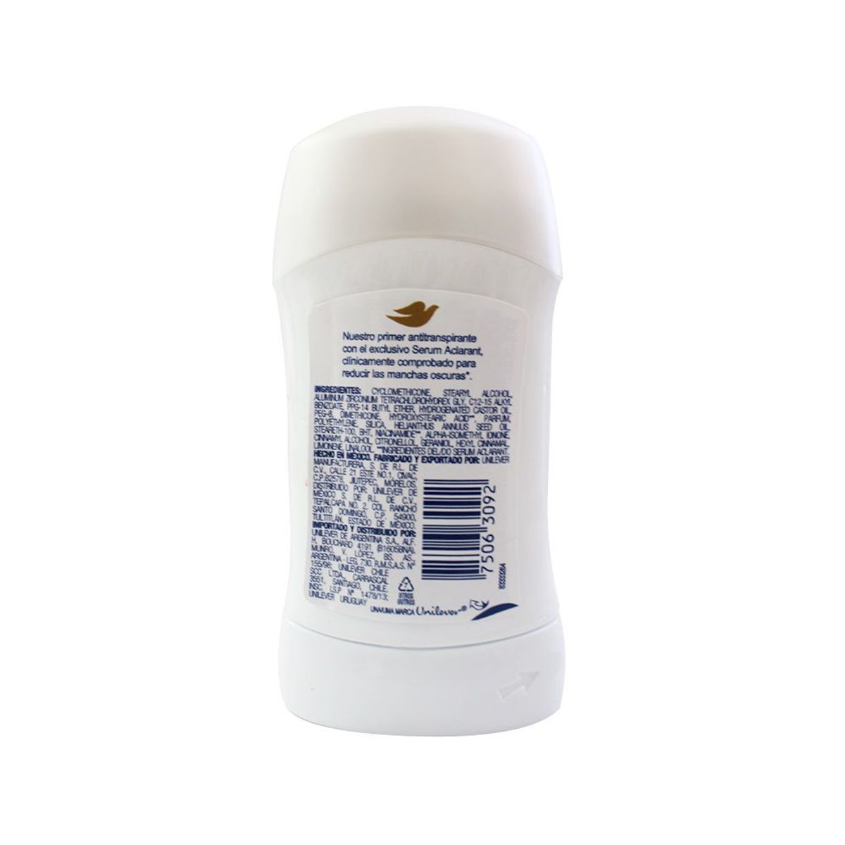 DOVE - Desodorante Dove Serum Aclarante Barra X 50gr