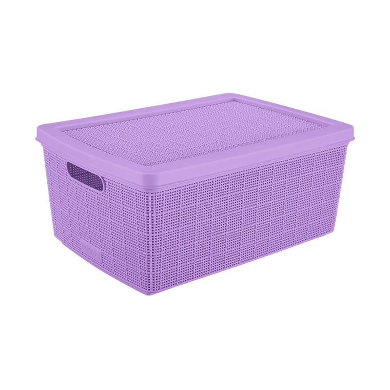 RIMAX - Canasta Fique 13.5 Litros RIMAX - Lavanda