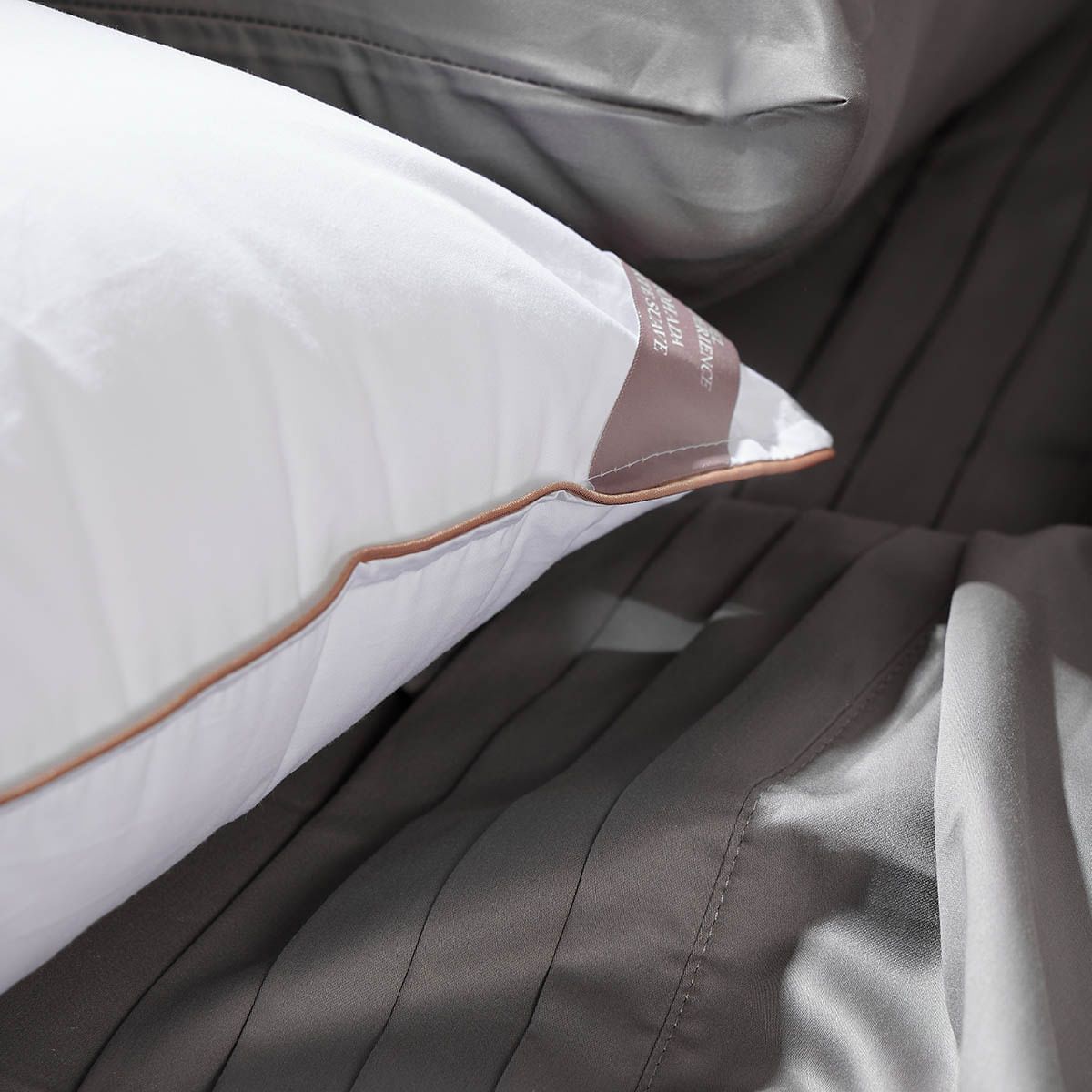 DISTRIHOGAR - Almohada Hotel Experience Soporte Suave Algodón 50 x 70 cm