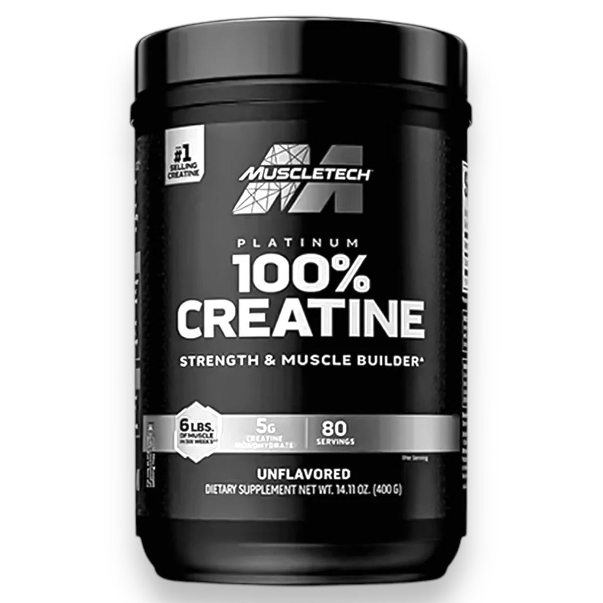 MUSCLETECH - Platinum Creatine Monohidrato 80serv lab Muscletech