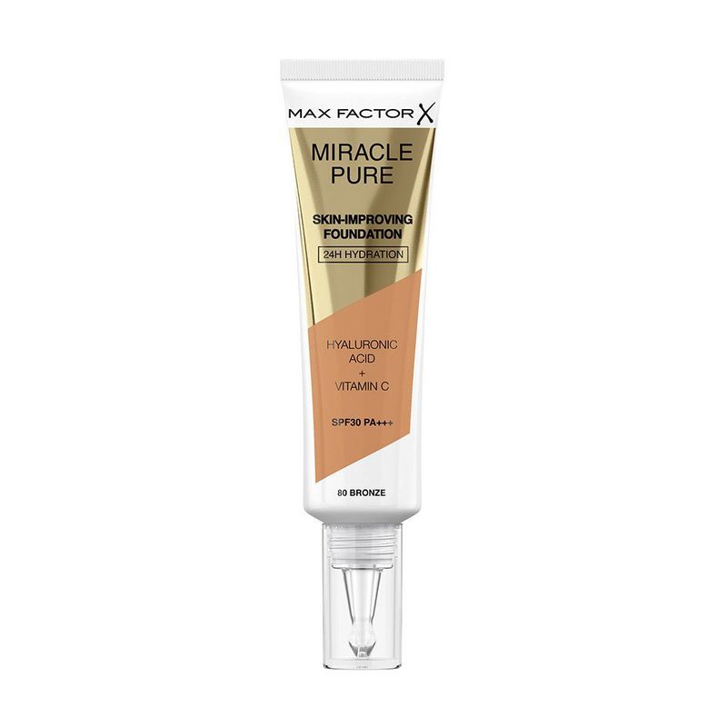 MAX FACTOR - Base Max Factor Miracle Pure Bronze Spf 30 X 30Ml