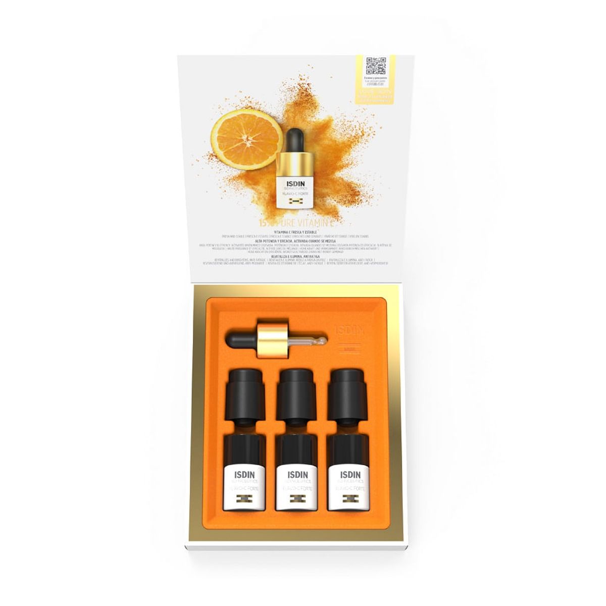 ISDIN - Serum Isdin Flavo-C Forte X 3 Ampollas