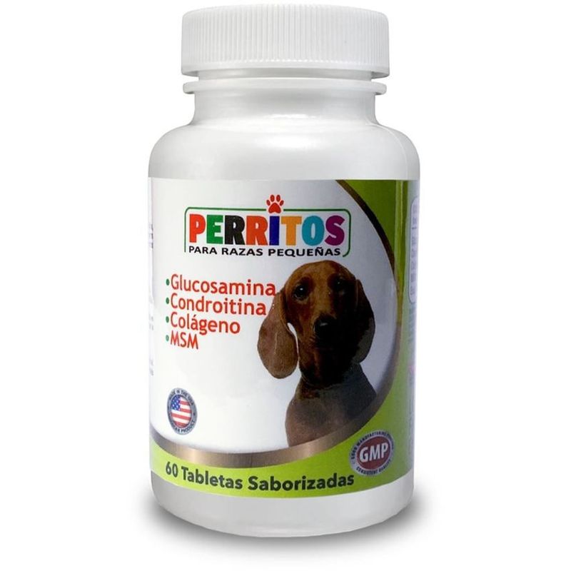HOLLIDAY - Perritos Vitaminas Glucosamina Condroitina Colágeno MSM