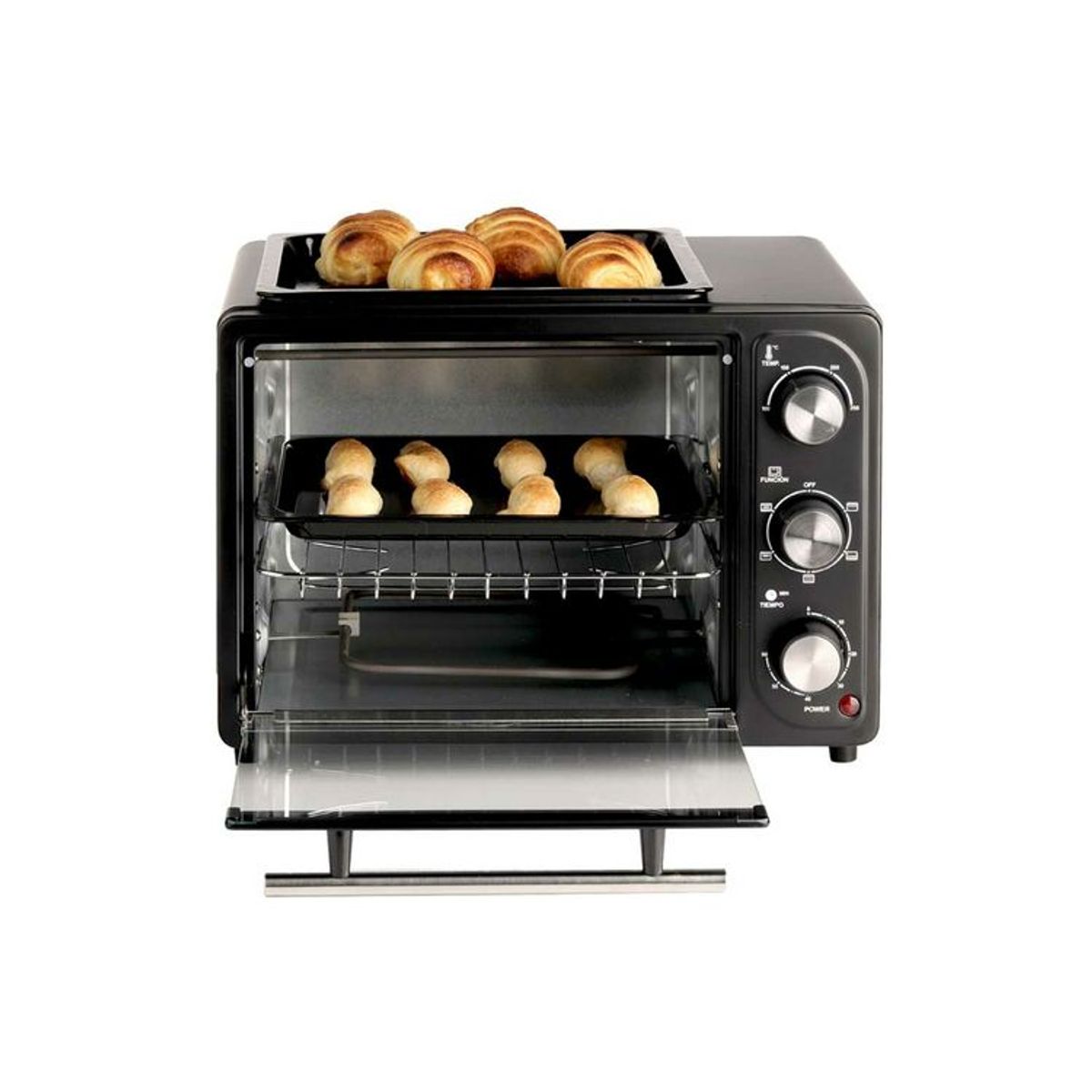 KALLEY - Horno tostador kalley 0,63 k-mhe18n negro