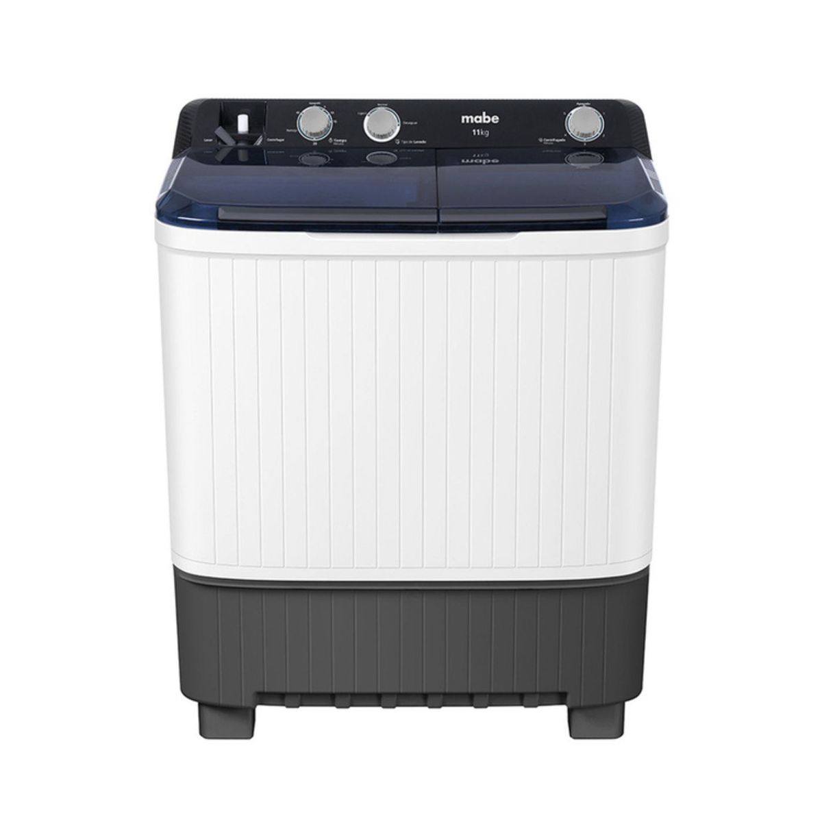 MABE - Lavadora MABE Semi Automática Carga Superior 13 Kg LMD3123HBAB0 Blanca