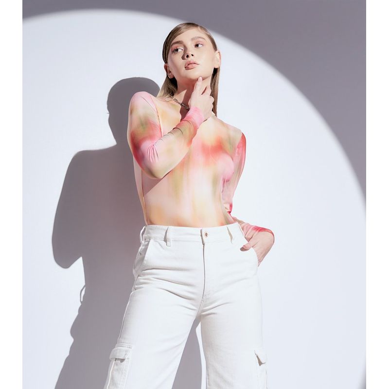 DEREK - Body Para Mujer En Malla Sublimada Derek