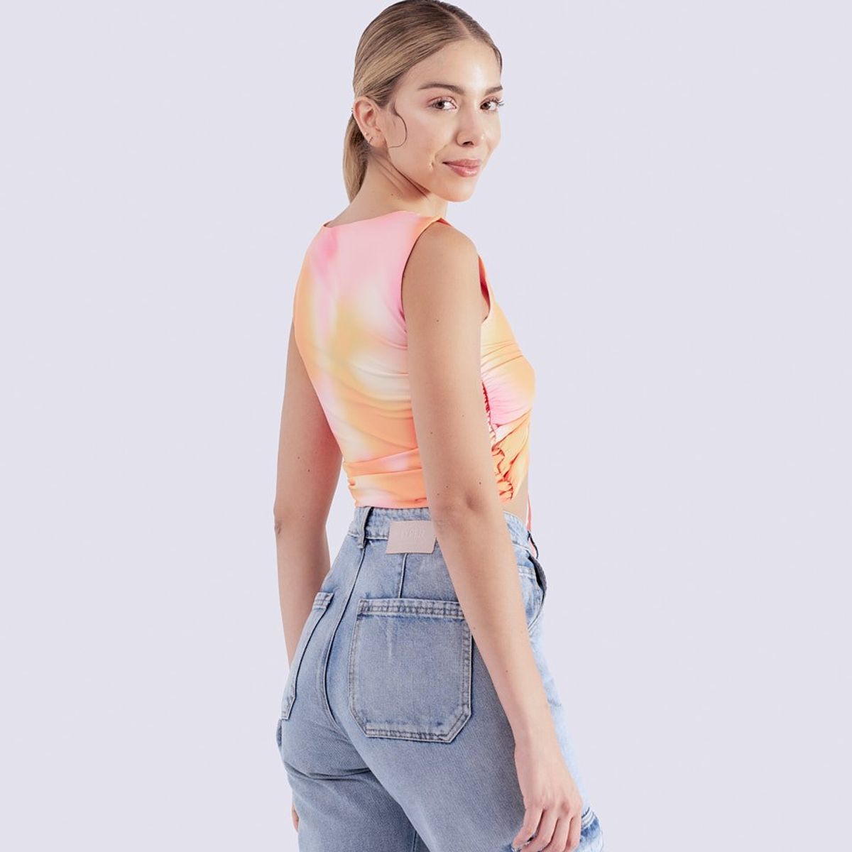 TYPER - Blusa Para Mujer Ajustada Typer