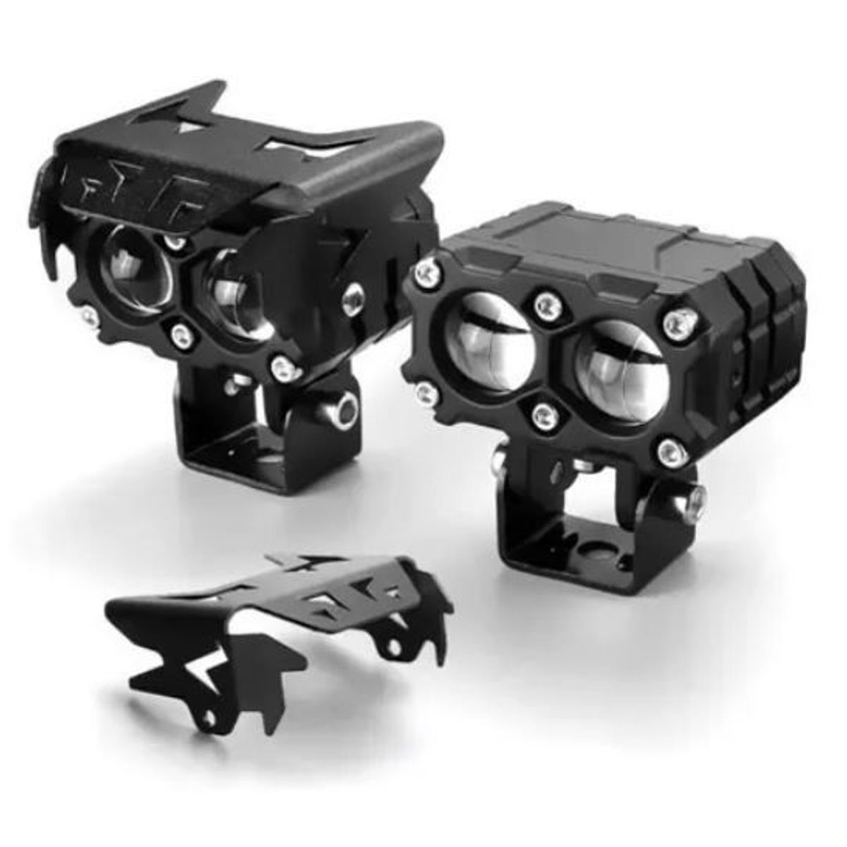 GREEN HANSHENG - Exploradoras Led Moto Alta Potencia Expansión 8000 Lm Switch