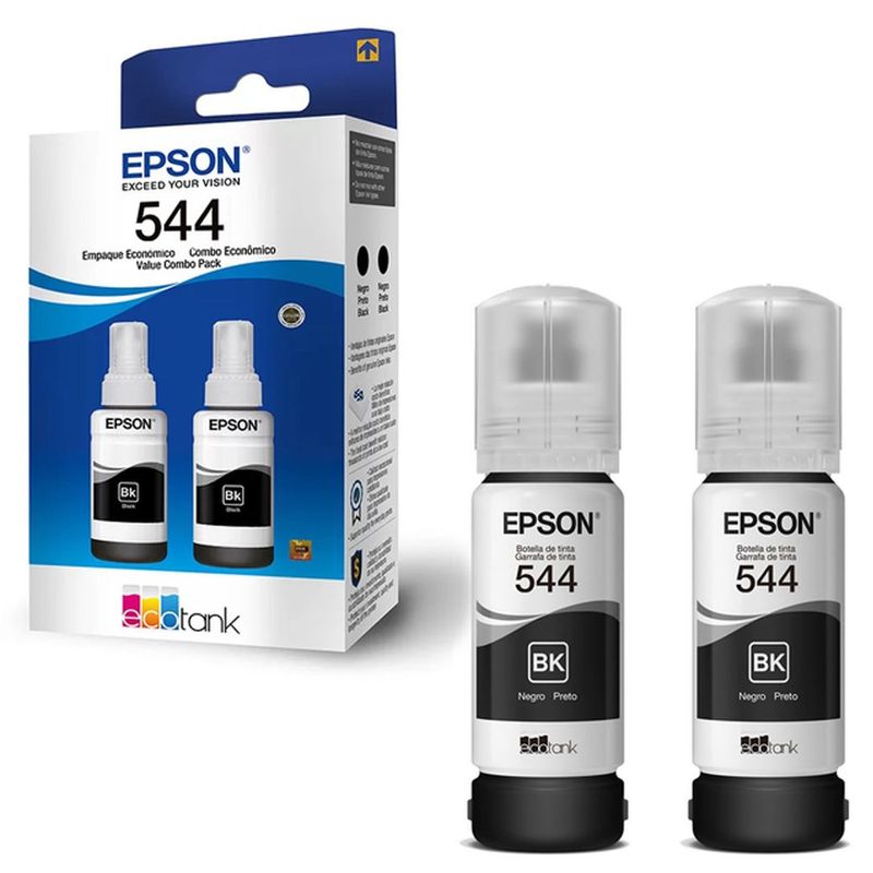 EPSON - Tinta 544 Negra  Dual x2