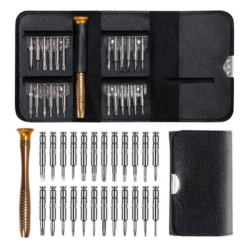 GENERICO - Kit Destornilladores De Precision Celulares 25 En 1