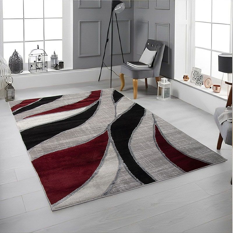 MITAPETE COM - Tapete Moderno Turquia Rojo 160 X 230cms