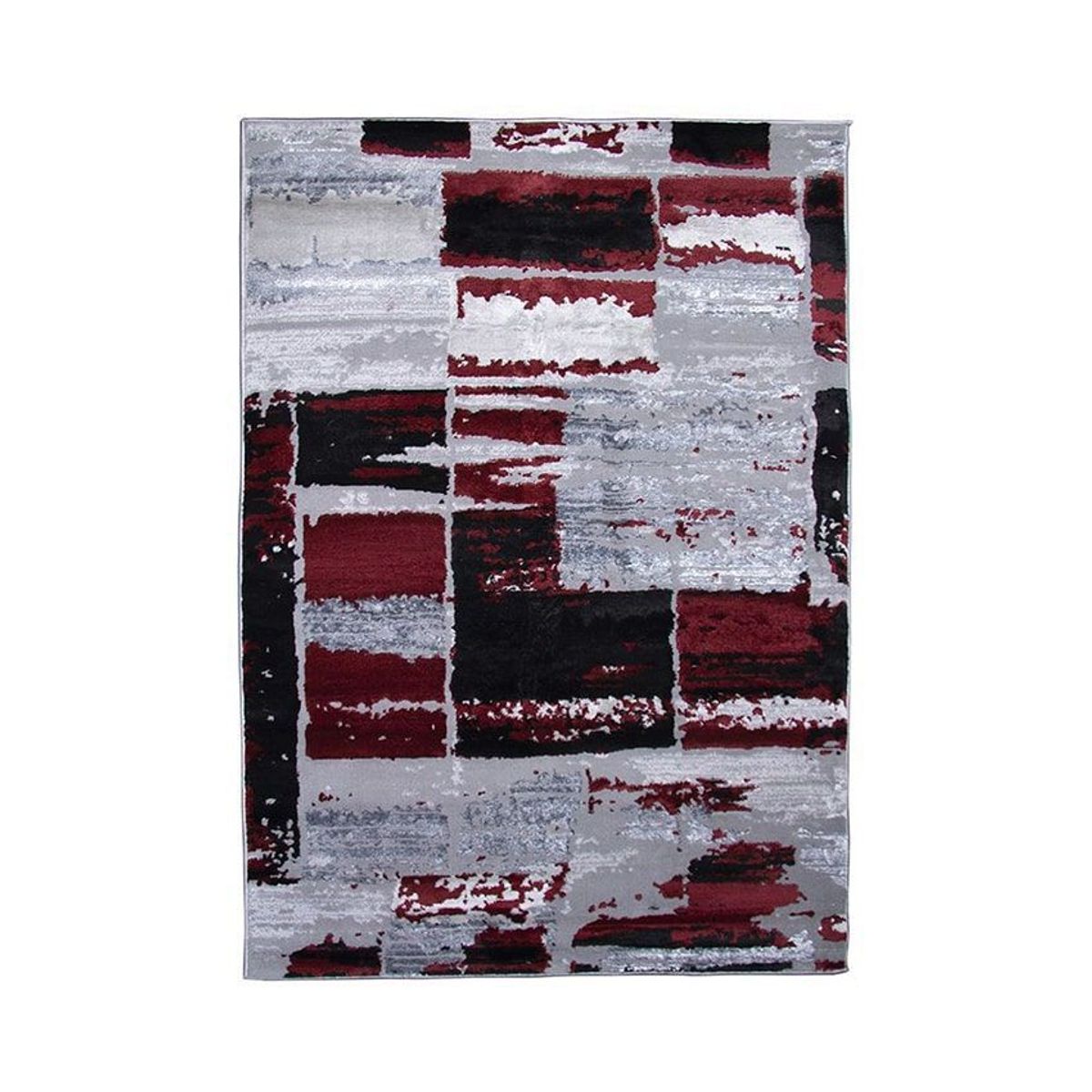 MITAPETE COM - Tapete Moderno Turquia Rojo 140 X 200cms