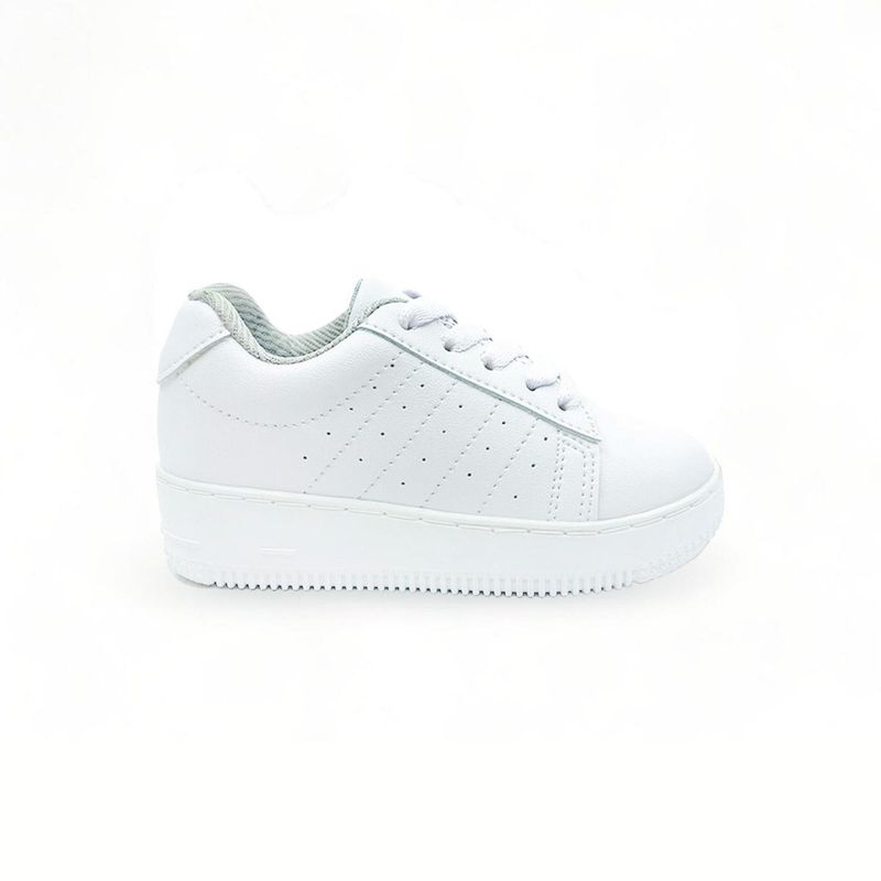 PAPOS - Tenis Colegiales Unisex Smart Classic Blanco - Blanco