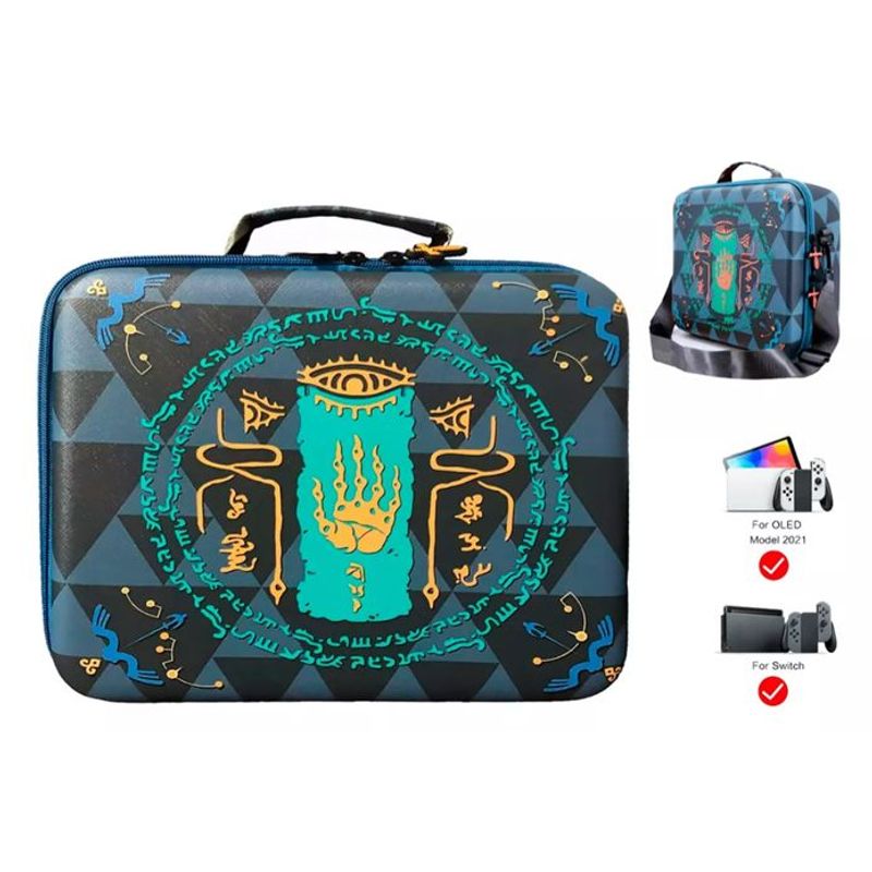 GENERICO - Maleta Estuche Protector Nintendo Switch Viajera Zelda Oled