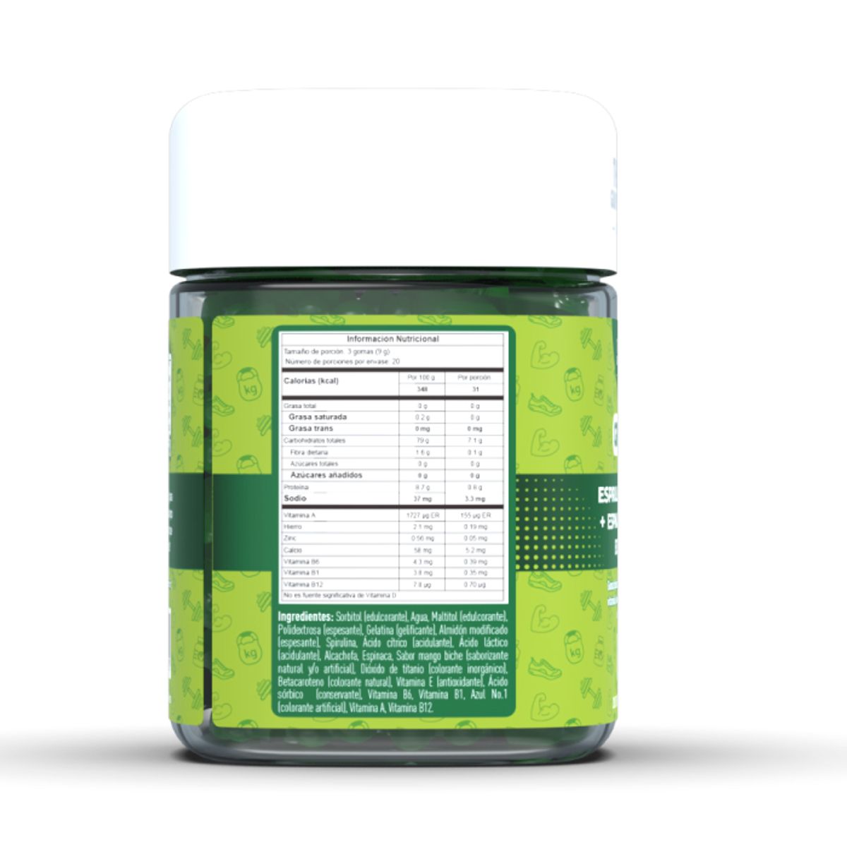 THE GUMMY BOX - Kit2 Gomitas Greenfit Jugoverde