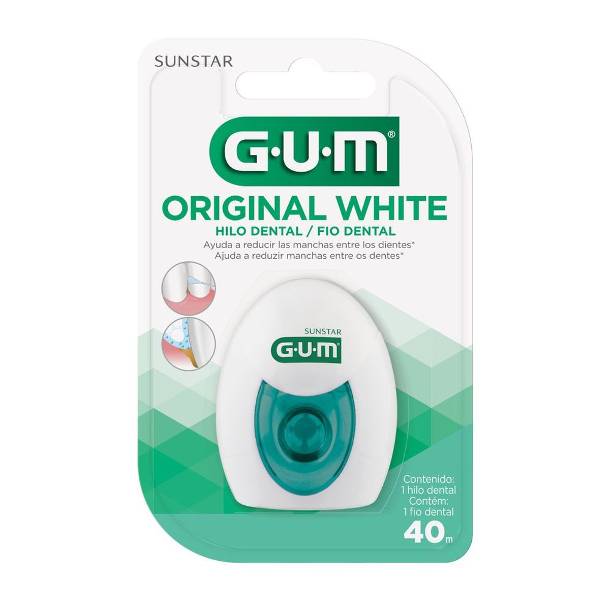 GUM - Hilo Dental Gum Original White X 40mts