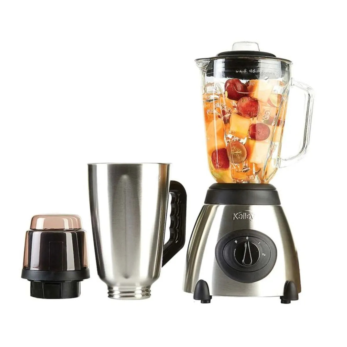 KALLEY - Licuadora kalley k-b15mav acero inox