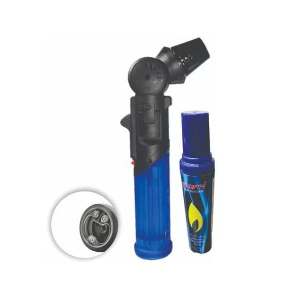 SHENGKE - Flameador Portátil Con Recarga Cocina Asados Ajustable