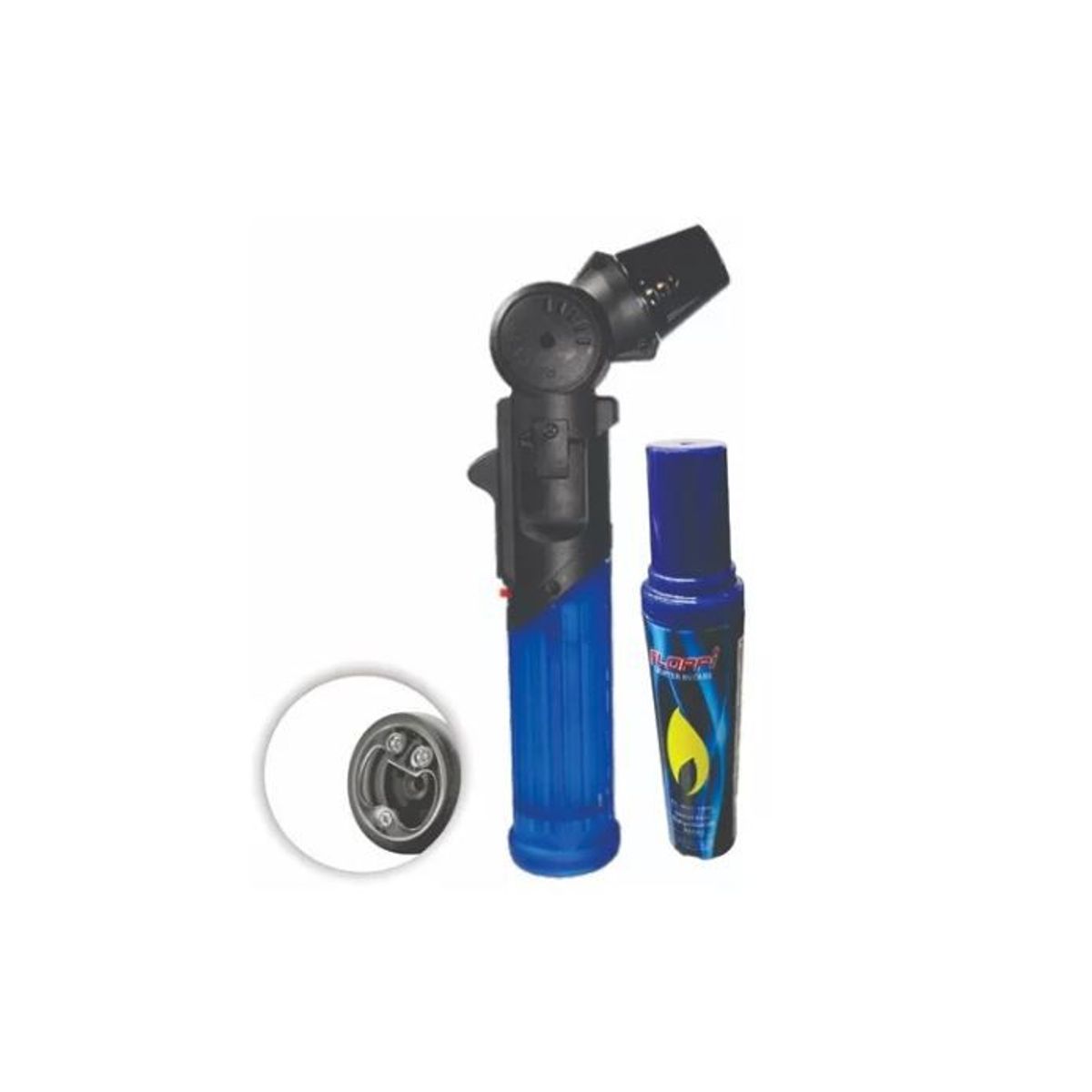 SHENGKE - Flameador Portátil Con Recarga Cocina Asados Ajustable