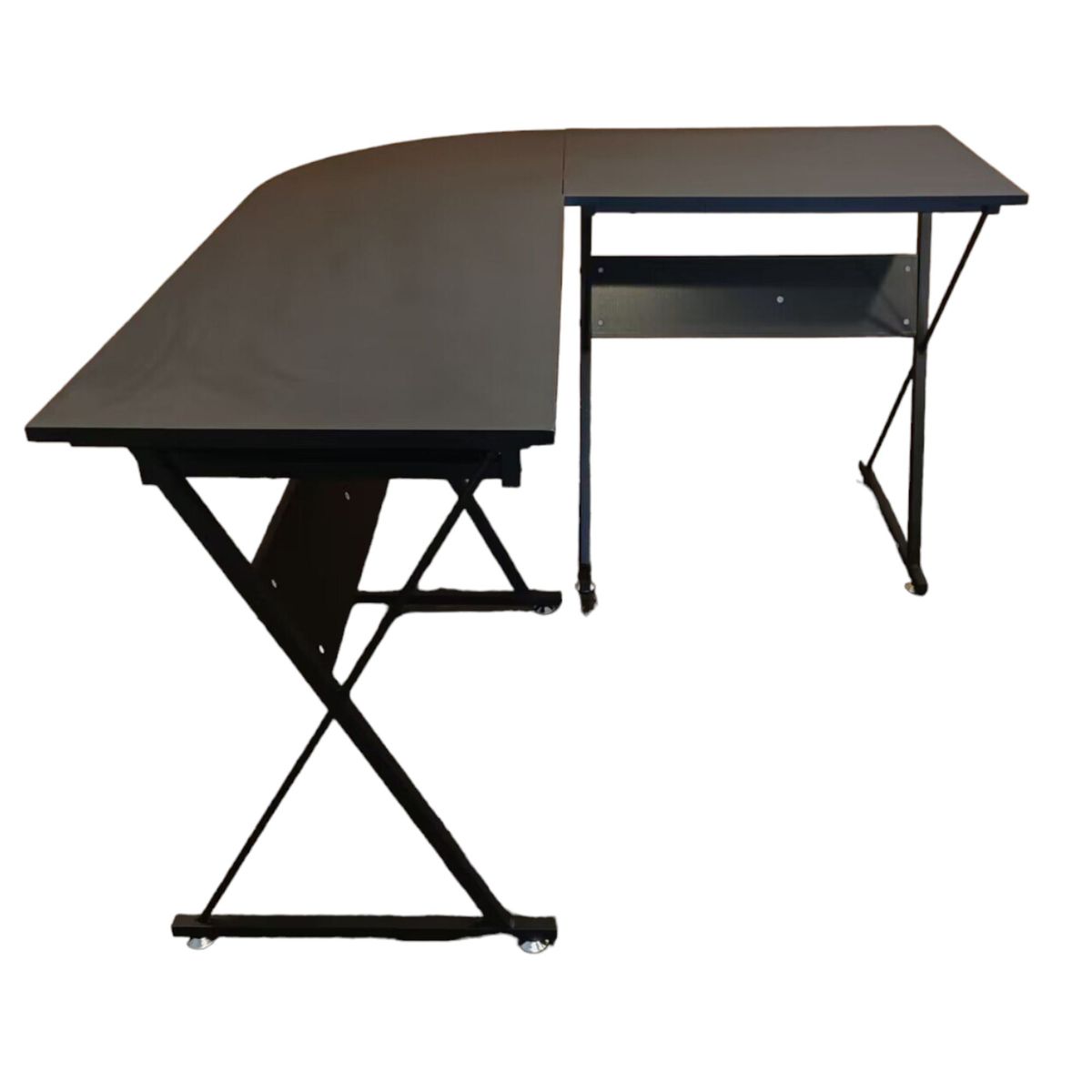 AKIVOY - Escritorio Tipo L de Oficina Corpotativo Loix Color Cafe