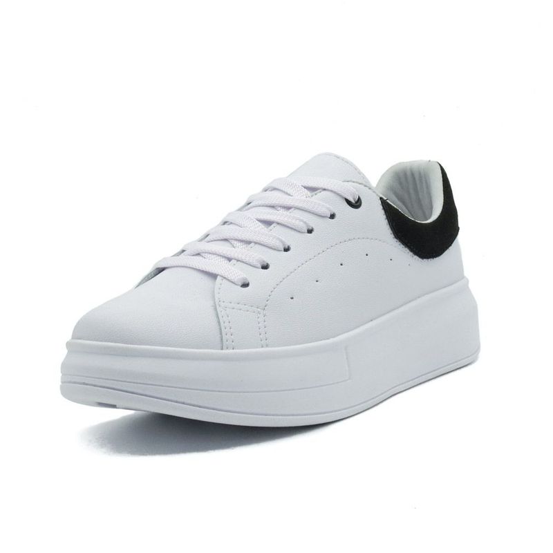 BALLERINA - BALLERINAS TENIS MUJER RILEY BLANCO X NEGRO_.