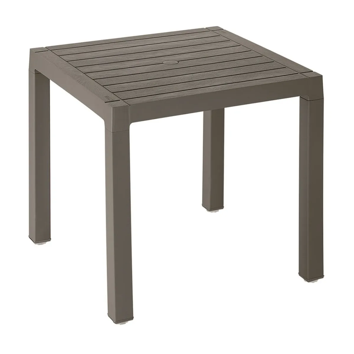 RIMAX - Comedor Barú RIMAX (1 Mesa + 4 Sillas SIN Brazos MOCCA)