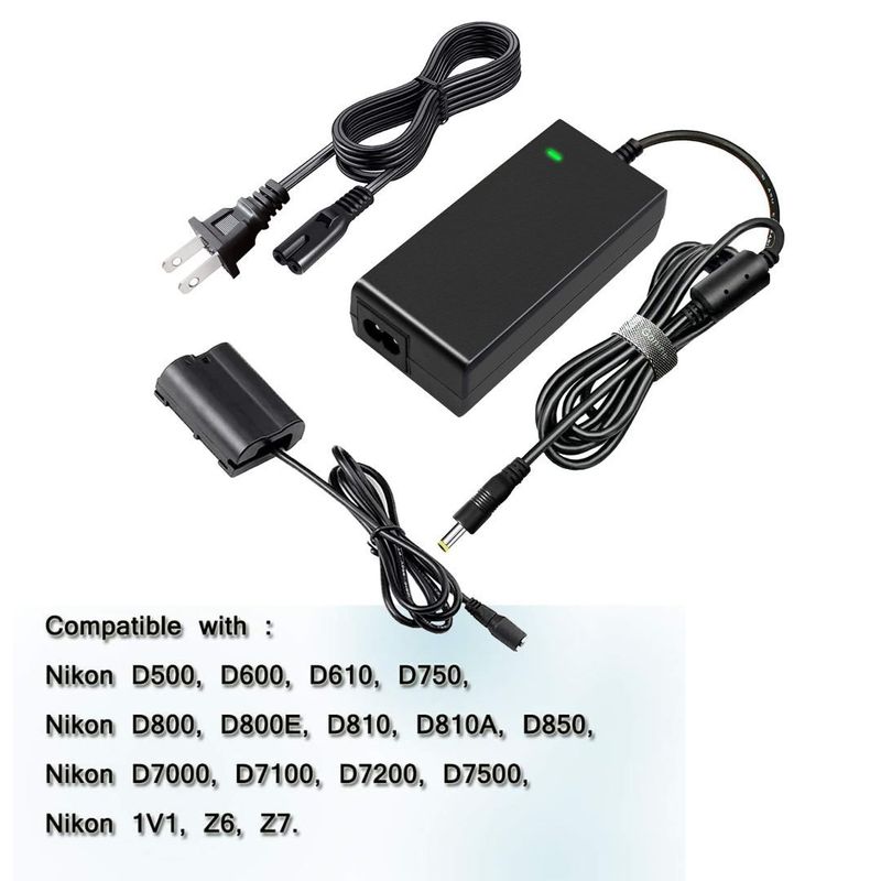 GENERICO - Dummy para bateria Nikon EN-EL15A EH-5 EP-5B