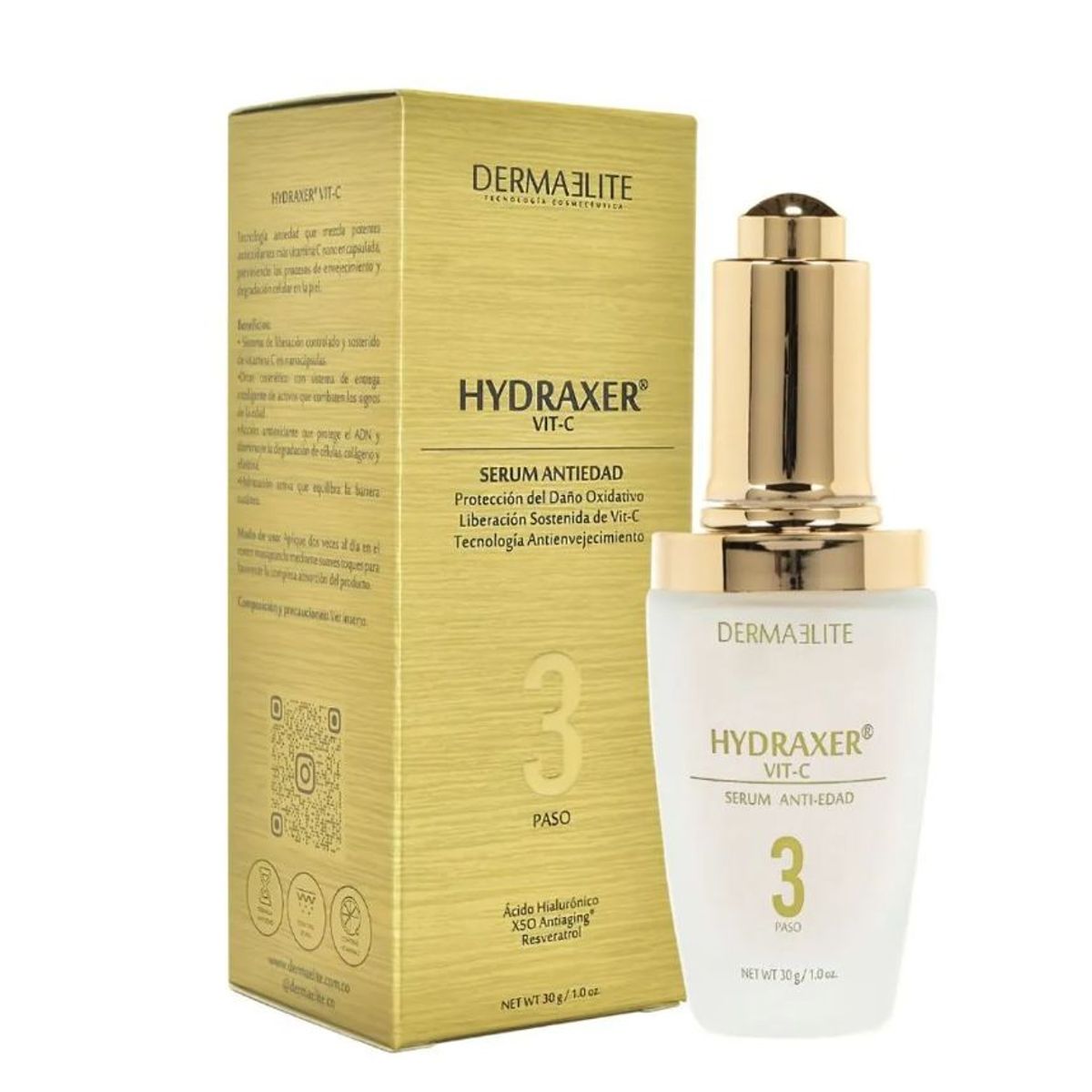 DERMA E - Hydraxer Serum Anti-Age x 30g  Dermaelite