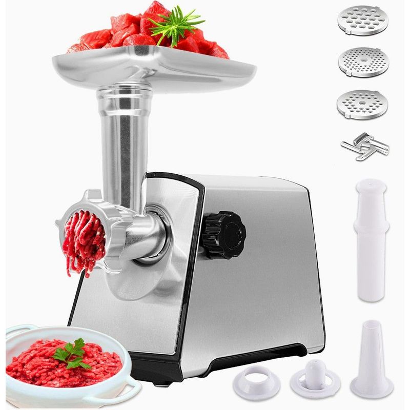 RENAHOUSE - Molino carne profesional acero inoxidable 3000 w