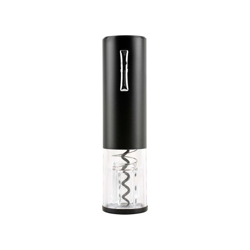 CHEF MASTER - Sacacorchos Eléctrico USB Kit Descorchador Completo Negro