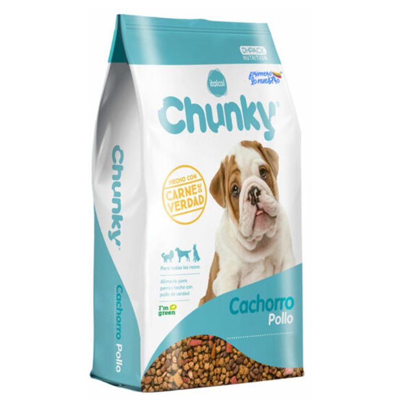 CHUNKY - Chunky Cachorros - Comida Perros Sabor a Pollo x 4 kg