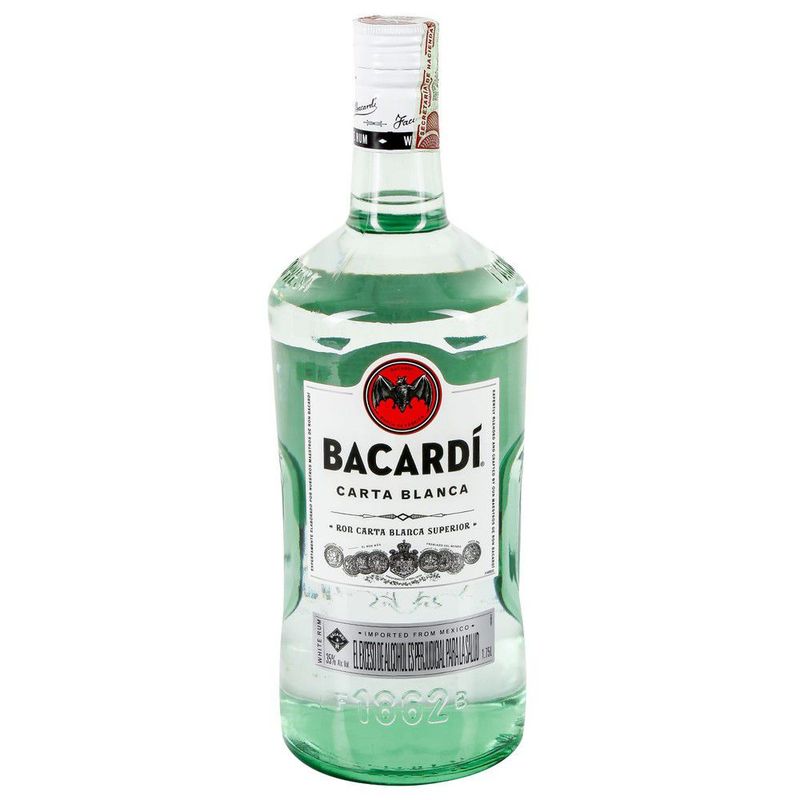 BACARDI - GARRFA 1.750 ML RON BACARDI CARTA BLANCA SUPERIOR