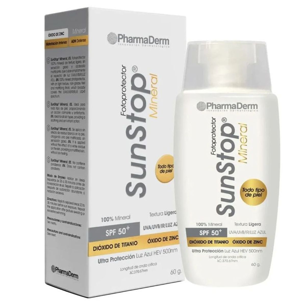 PHARMADERM - Sunstop Mineral SPF 50 x60g  Pharmaderm