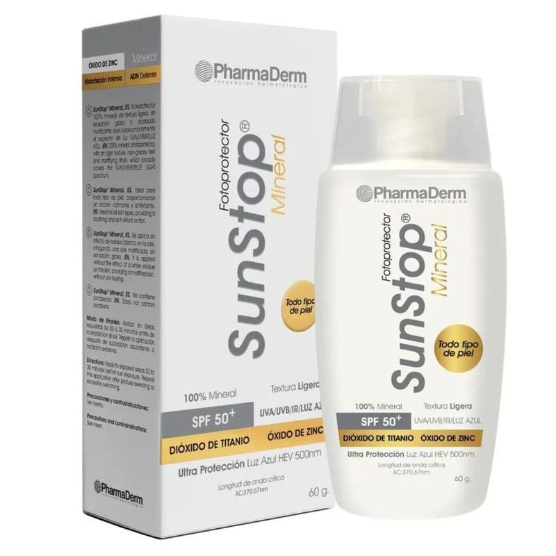 PHARMADERM - Sunstop Mineral SPF 50 x60g  Pharmaderm