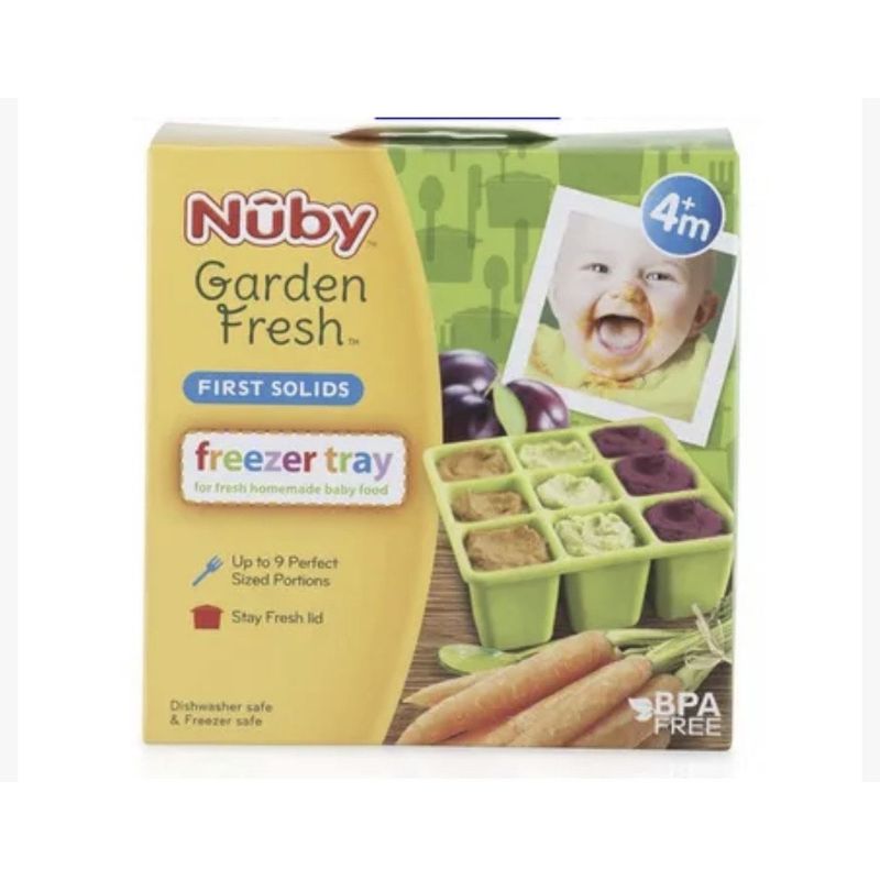 NUBY - Nuby Garden Fresh  Bandeja Para Congelar Alimentos