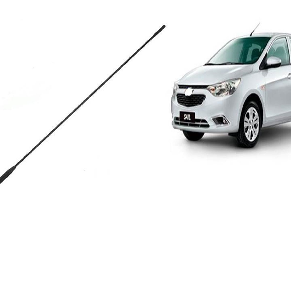 GENERICO - antena chevrolet sail de 22 pulgadas o 55 cms de largo