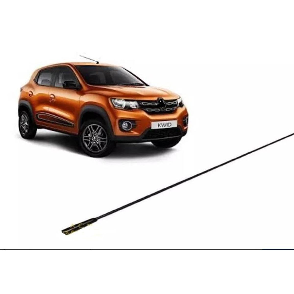 GENERICO - antena renault kwid de 22 pulgadas o 55 cms de largo