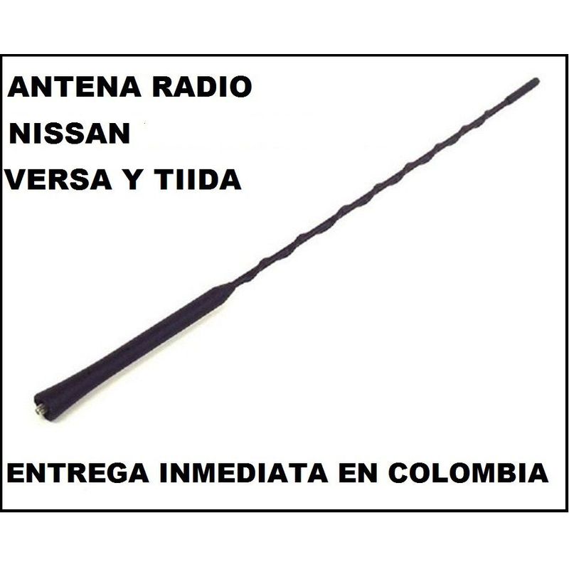 GENERICO - antena nissan versa tiida de 11 pulgadas o 28 cms de largo